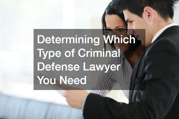 Determining Which Type of Criminal Defense Lawyer You Need